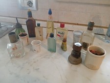 Materiale da barbiere vintage