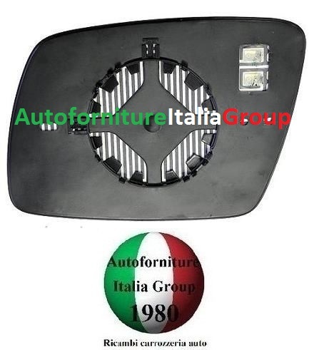 Piastra specchio retrovisore - piastra,