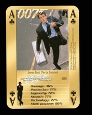 1 x playing card 007 Bonds