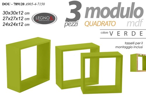 Set mensole moduli - 3,