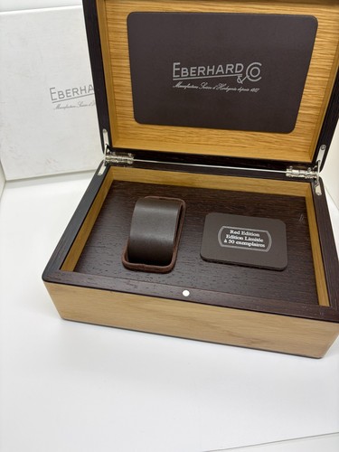 Eberhard red edition watch - edition, box