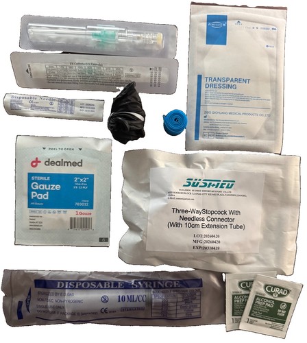 Kit blocco salino non - salino, (non