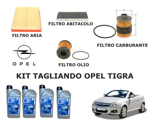 Kit tagliando opel - tagliando, tigra