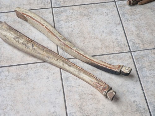 Gambe antiche legno - 2, in