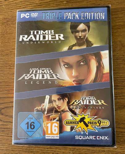 Tomb raider triple pack - tomb,