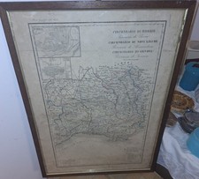 Cartina Antica Circondario Di