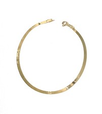 Bracciale in ORO GIALLO 19CM