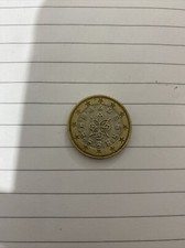 moneta 1 euro rara. Portogallo 2002