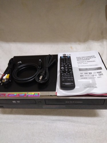 Rc897t dvd vcr combo player - lg,