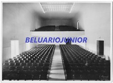 FOTOGRAFIA STORICA CASA DEL BALILLA DI CARRARA AMPLIAMENTO E COSTRUZIONE TEATRO