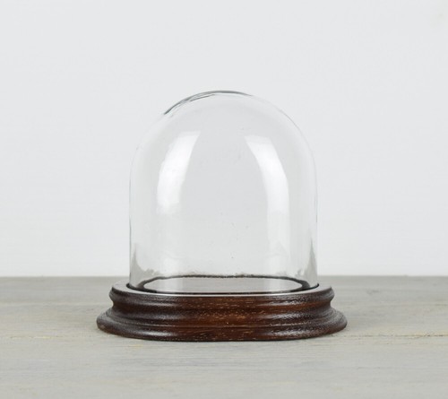 Cupola ovale vetro con - vetro, base