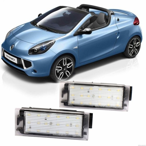 Luci targa led - led, renault