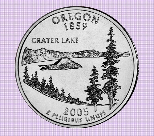 Quarto dollaro oregon - di,