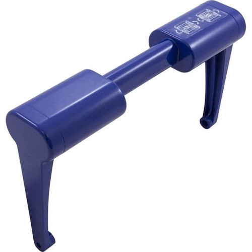 Manico blu per robot - blu, pulitore