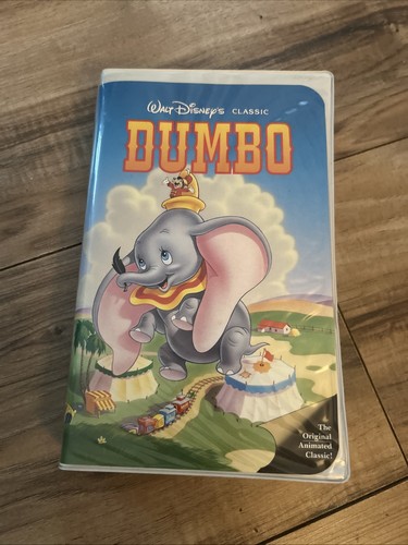 Dumbo vhs tape walt disney - dumbo, (vhs