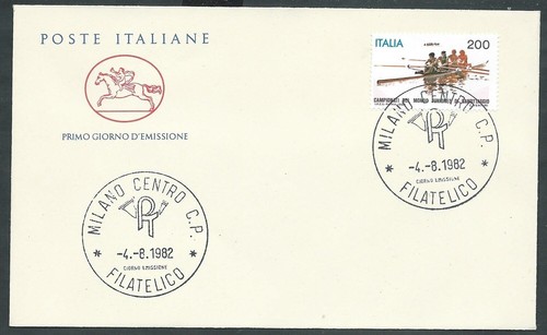 1982 italia fdc - italia,
