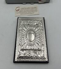 Agenda Da Ufficio Piccola Per Numeri Di Telefono Argento / Vintage Anni 90’