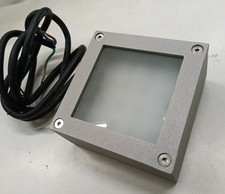 PLAFONIERA SEGNAPASSO GRIGIA ALTA TENSIONE PAN 45217 LED LUCE VERDE 1W 230V IP54