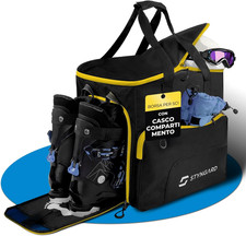 Borsa Porta Scarponi Con Scomparto per Casco E Scarponi [54 L] - Borsa per Scarp