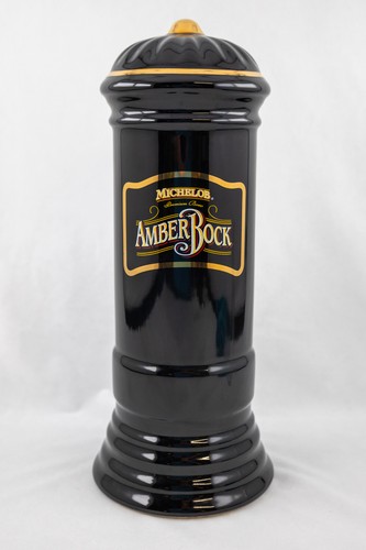 Michelob ambra bock ceramica - bock,