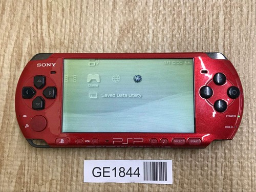Console psp 3000 rossa nera - psp-3000, e
