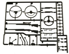 Axial - AX80037 Accessori per interni scaler 1/10 volante,leve cambio e fucili