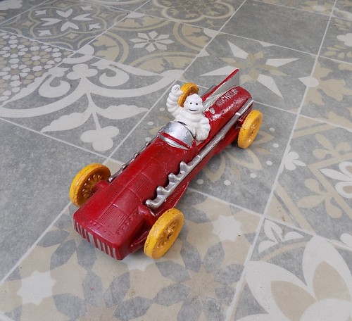 Cast iron michelin man - iron,