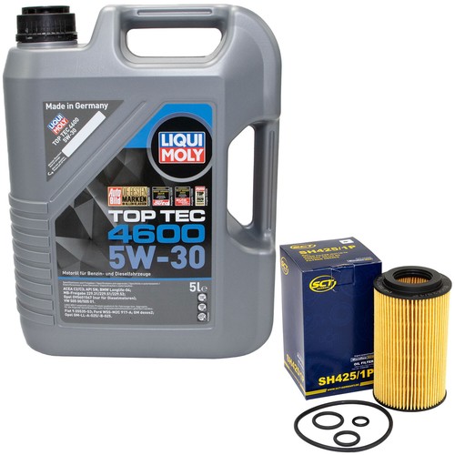 Olio motore set 5 litro - motore,