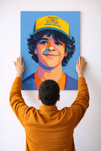 Quadro dipinto mano stranger - mano,