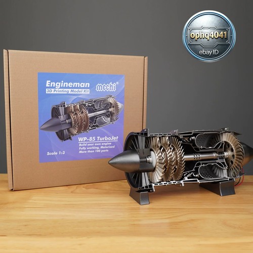 Turbojet engine model - turbojet,