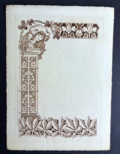 Jugendstil cornice - jugendstil,