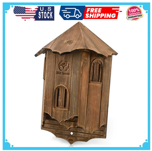 Wooden castle bat - wooden, houses