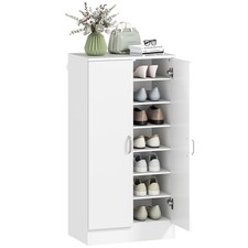 HOMCOM Armadio Scarpiera a 6