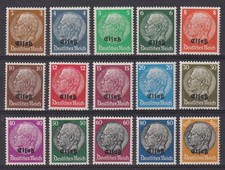 16. Francobolli Germania 1940