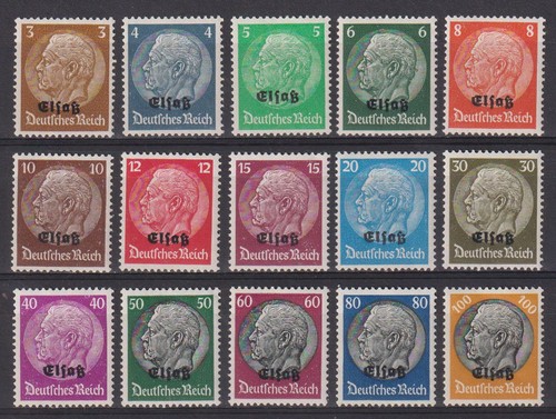 Francobolli germania 1940 - germania,