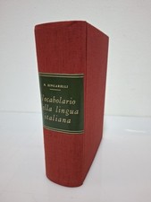 Zingarelli VOCABOLARIO DELLA LINGUA ITALIANA DECIMA EDIZIONE zanichelli 1971