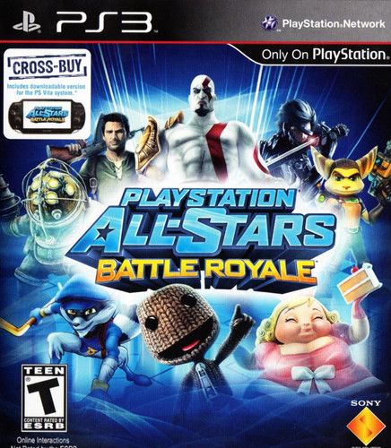 Playstation all stars battle - all-stars,