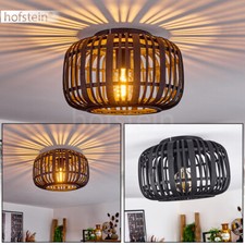 Decken Lampe Boho Bambus