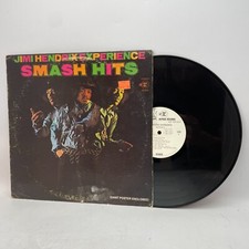 Jimi Hendrix Experience Smash Hits Vinyl Compilation LP US 1968 Promo VG+/VG