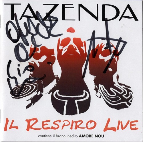Tazenda album autografato - tazenda,
