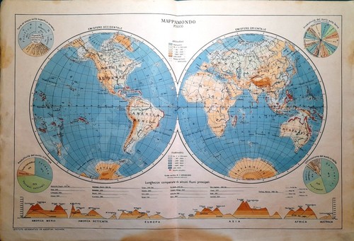 Carta geografica antica