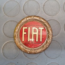 Fiat 124 sport coupe'  1800 1600 1400 logo fregio cofano 128 850 coupè spider 57