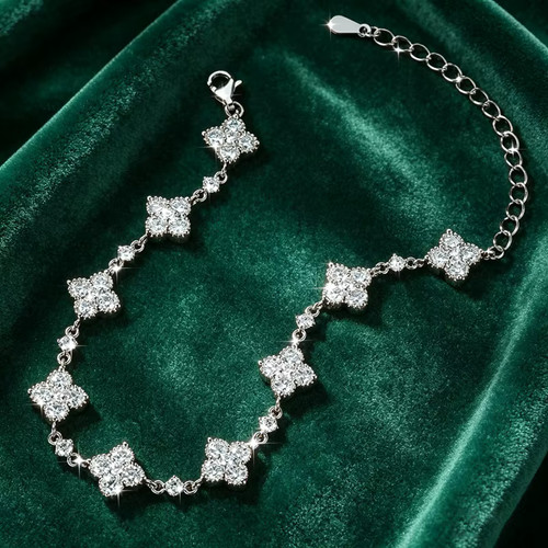 Bracciale fiore foglia - a,