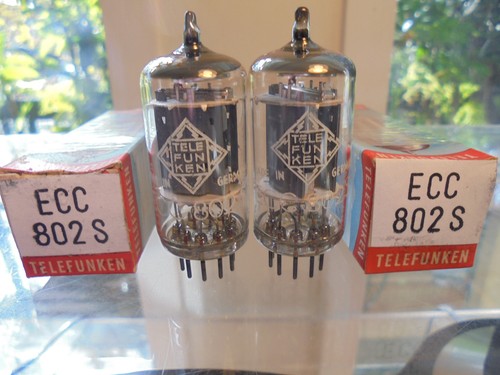 Telefunken ecc802s 12au7 - telefunken,