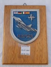 Crest originale NEFMA 1987-1991 Monaco di Baviera NATO Eurofighter Project