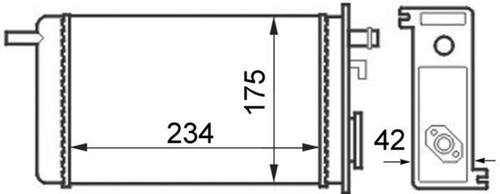 Scambiatore calore mahle - scambiatore,