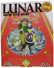 Lunar Silver Star Story Newtype 100% Collection Vol.30 Art Book Japanese USED