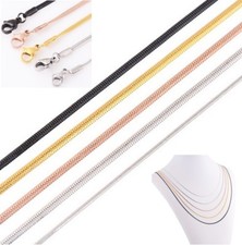 Collana serpente piatta