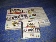 Empire Earth - Collection PC entrambi i pezzi tedesco in BIG BOX da collezione ottimo 