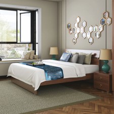 Letto matrimoniale in legno 2